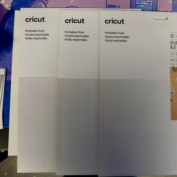 Cricut Printable Vinyl (3 packs) - Picture 1 of 2